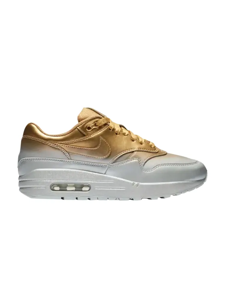 Кроссовки Nike Wmns Air Max 1 LX 'Metallic Gold Platinum' — изображение 1 из 1, золото