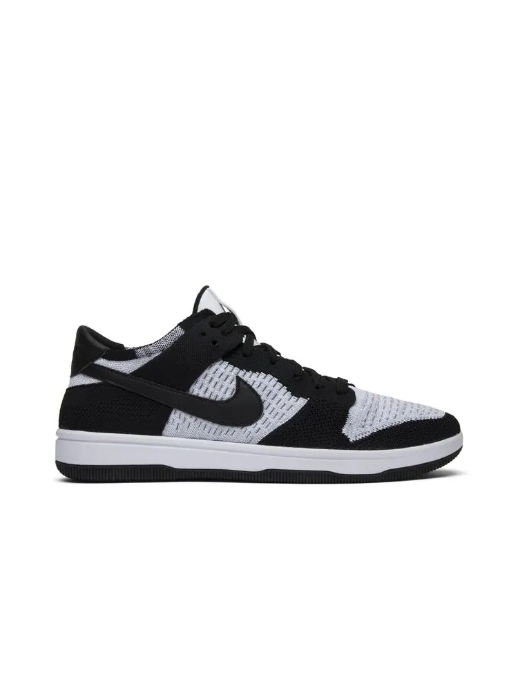 Кроссовки Nike Dunk Low Flyknit 'White Wolf Grey' — изображение 1 из 4, белый