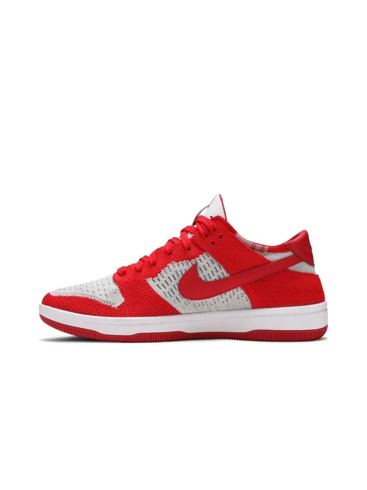 Кроссовки Nike Dunk Low Flyknit 'University Red' — изображение 3 из 4, красный