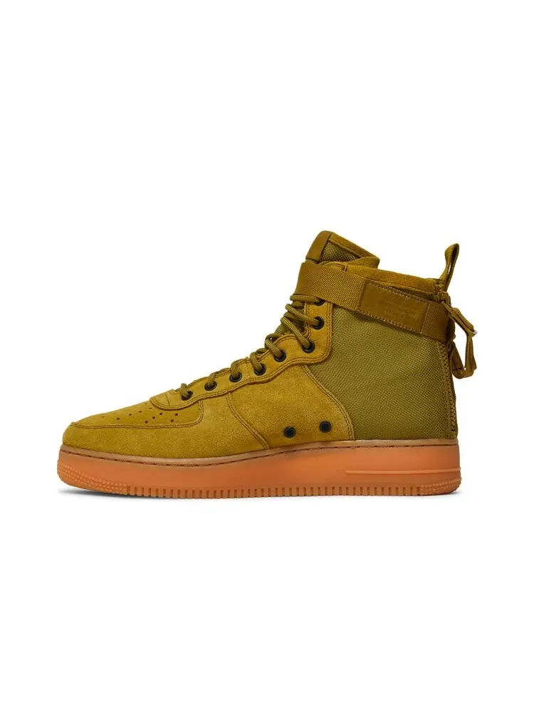 Кроссовки Nike Air Force 1 Mid 'Desert Moss' — изображение 3 из 4, зеленый