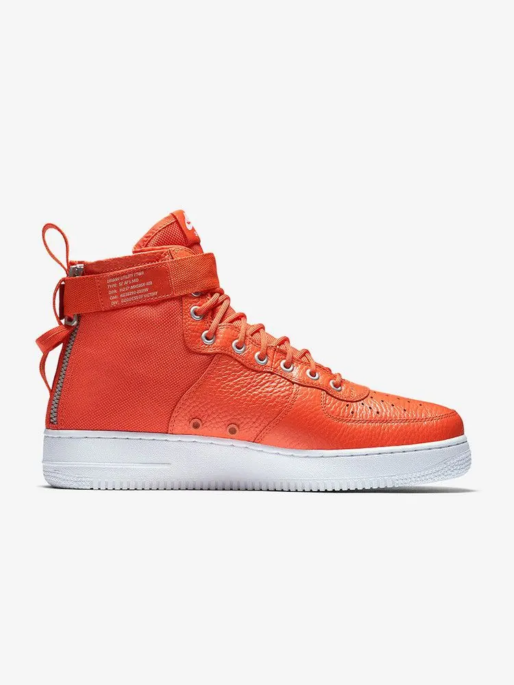 Кроссовки Nike SF Air Force 1 Mid 'Team Orange' — изображение 4 из 6