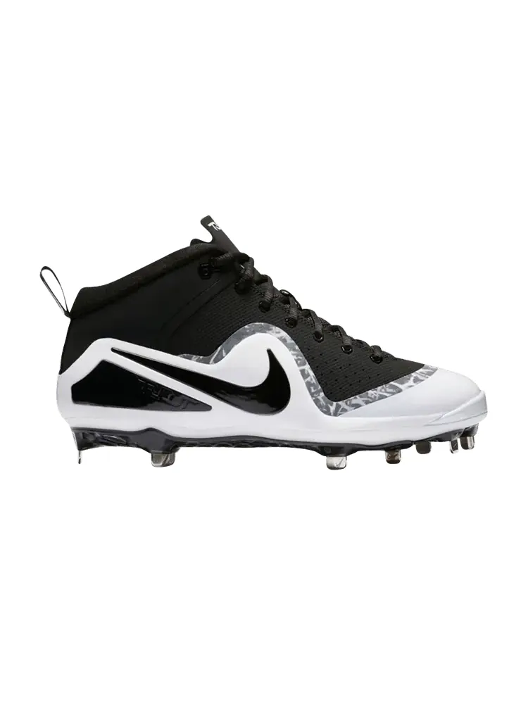 Кроссовки Zoom Trout 4 Cleat 'Black White' — изображение 1 из 1, белый