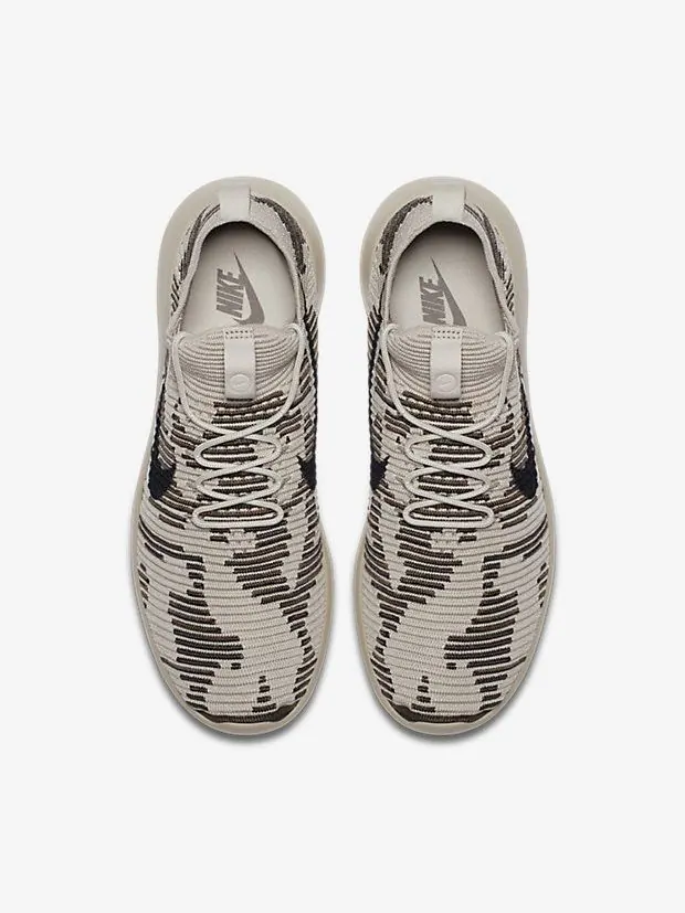 Кроссовки NikeLab Roshe Two Flyknit V2 — изображение 2 из 6, желто-коричневый