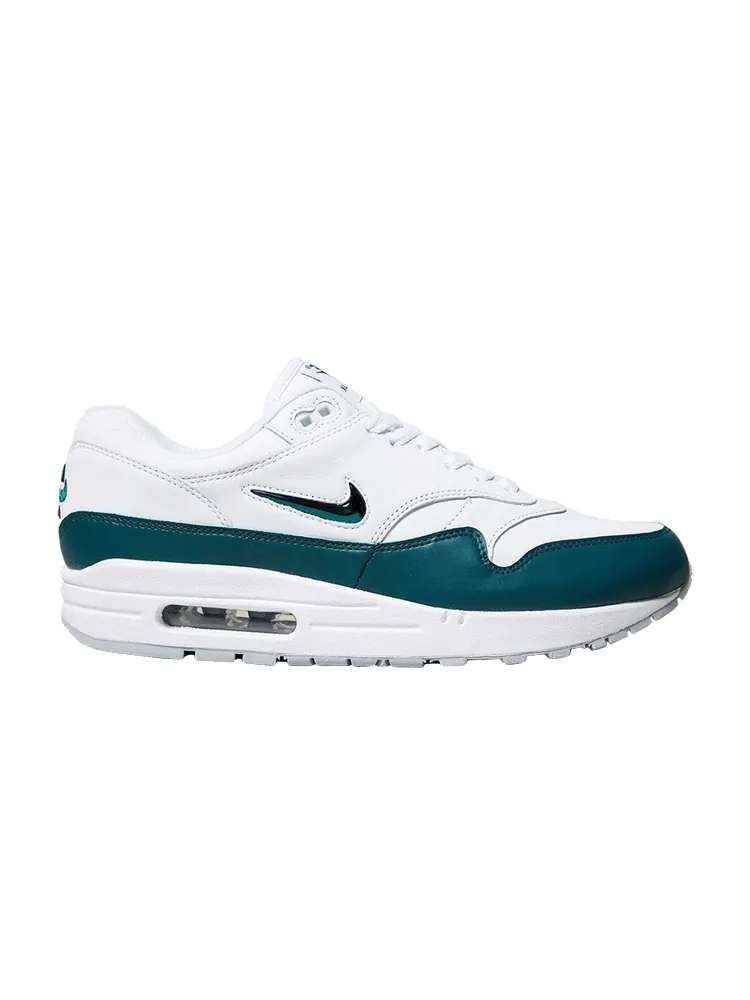 Кроссовки Nike Air Max 1 Jewel 'Atomic Teal' — изображение 1 из 1, белый/темный