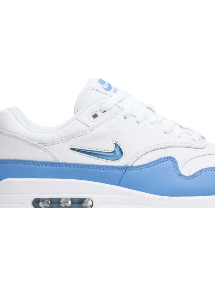 Кроссовки Nike Air Max 1 Premium SC Jewel 'University Blue' — изображение 2 из 8, белый