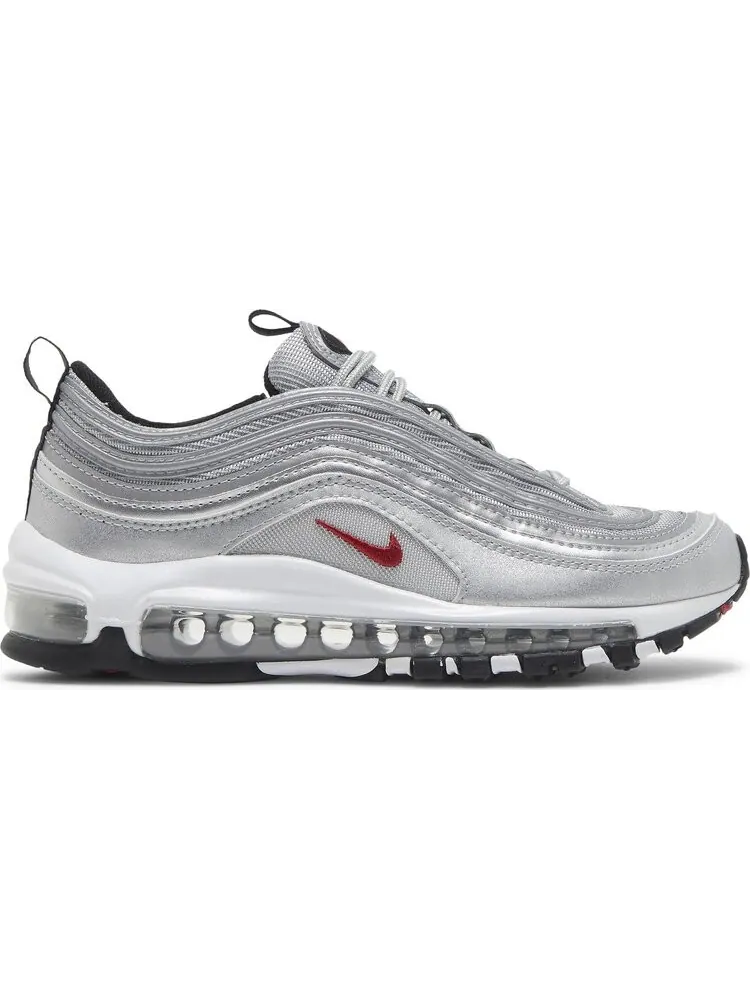 Кроссовки Nike Air Max 97 OG GS 'Silver Bullet' 2022 — изображение 1 из 8, серебряный