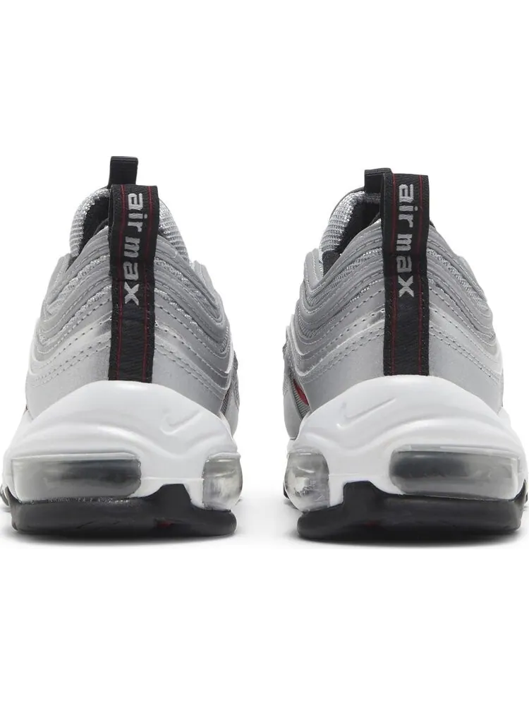Кроссовки Nike Air Max 97 OG GS 'Silver Bullet' 2022 — изображение 6 из 8, серебряный
