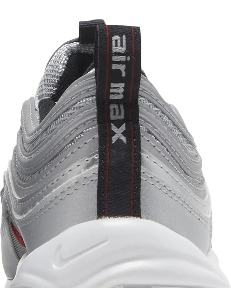 Кроссовки Nike Air Max 97 OG GS 'Silver Bullet' 2022 — изображение 7 из 8, серебряный