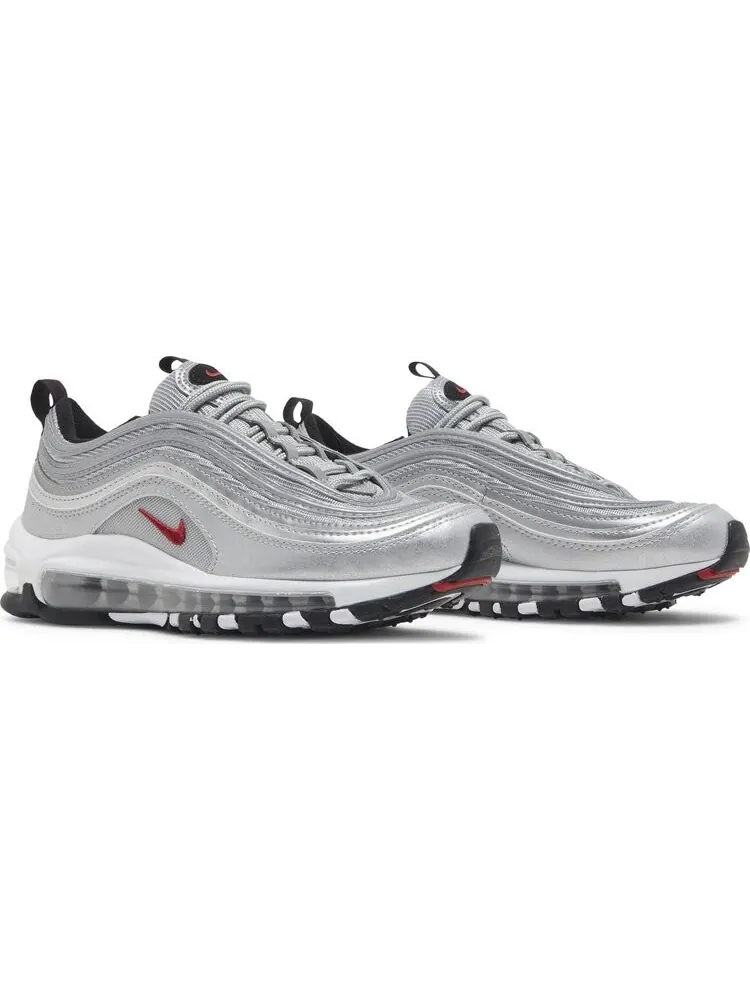 Кроссовки Nike Air Max 97 OG GS 'Silver Bullet' 2022 — изображение 8 из 8, серебряный