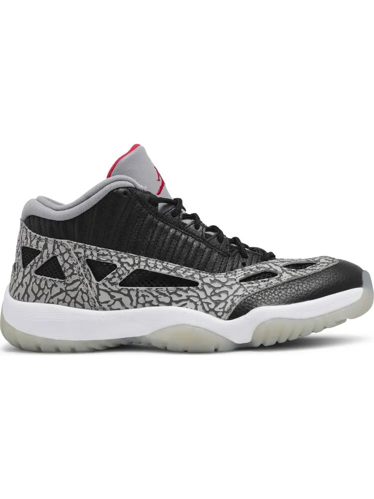 Кроссовки Air Jordan 11 Retro Low IE Black Cement — изображение 1 из 8, черный