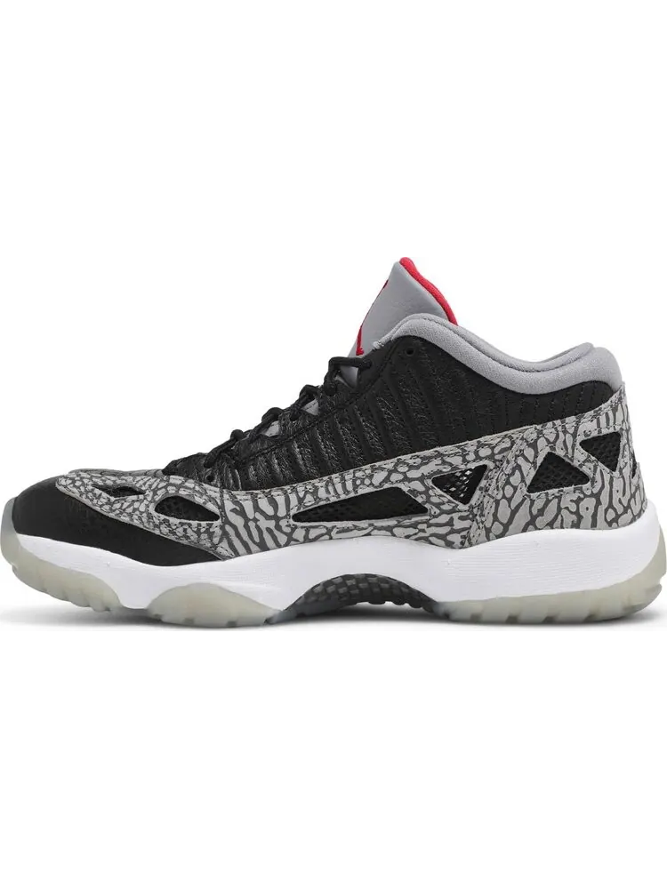 Кроссовки Air Jordan 11 Retro Low IE Black Cement — изображение 3 из 8, черный