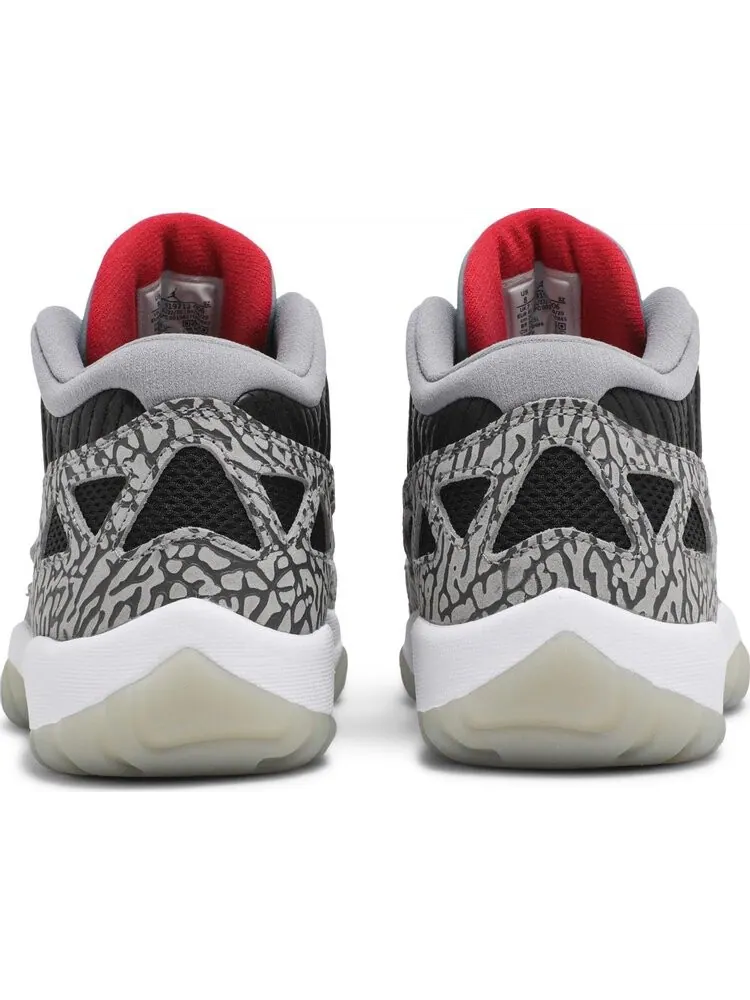 Кроссовки Air Jordan 11 Retro Low IE Black Cement — изображение 6 из 8, черный