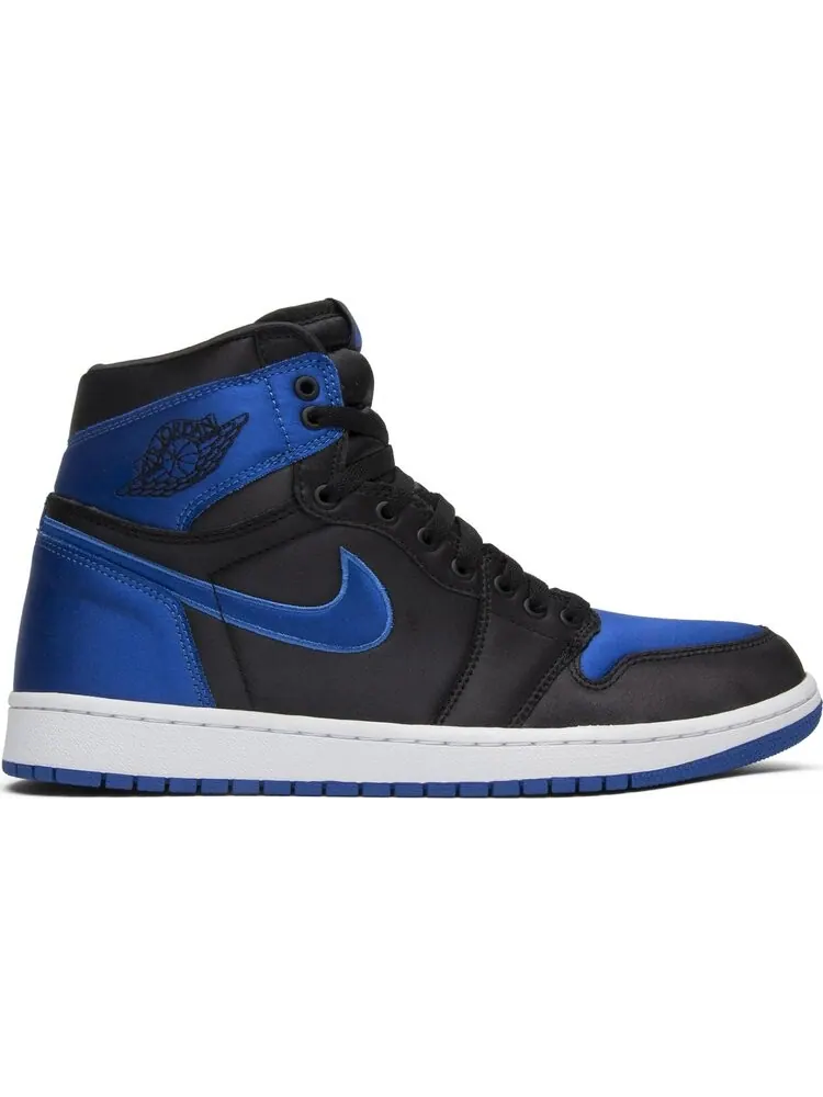 Кроссовки Air Jordan 1 Retro High EP Satin Royal — изображение 1 из 8, черный