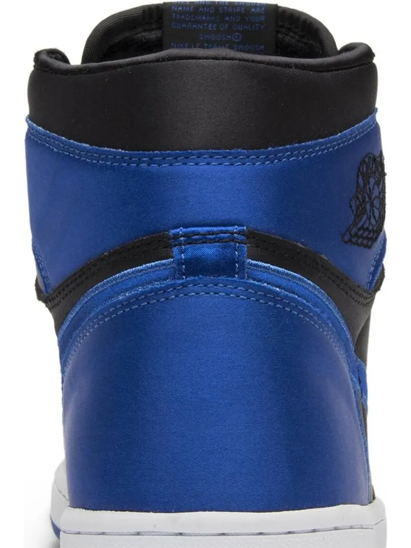 Кроссовки Air Jordan 1 Retro High EP Satin Royal — изображение 7 из 8, черный