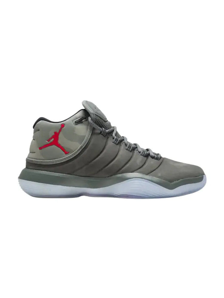 Кроссовки Air Jordan Jordan Super.Fly 2017 'Green Camo' — изображение 1 из 1, зеленый