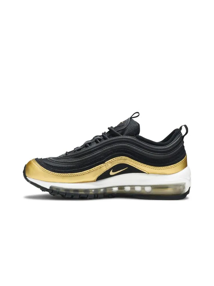 Кроссовки Nike Air Max 97 GS 'Black Metallic Gold' — изображение 4 из 9
