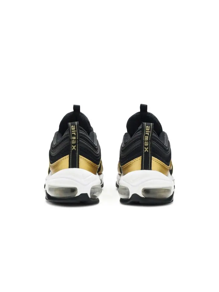 Кроссовки Nike Air Max 97 GS 'Black Metallic Gold' — изображение 7 из 9