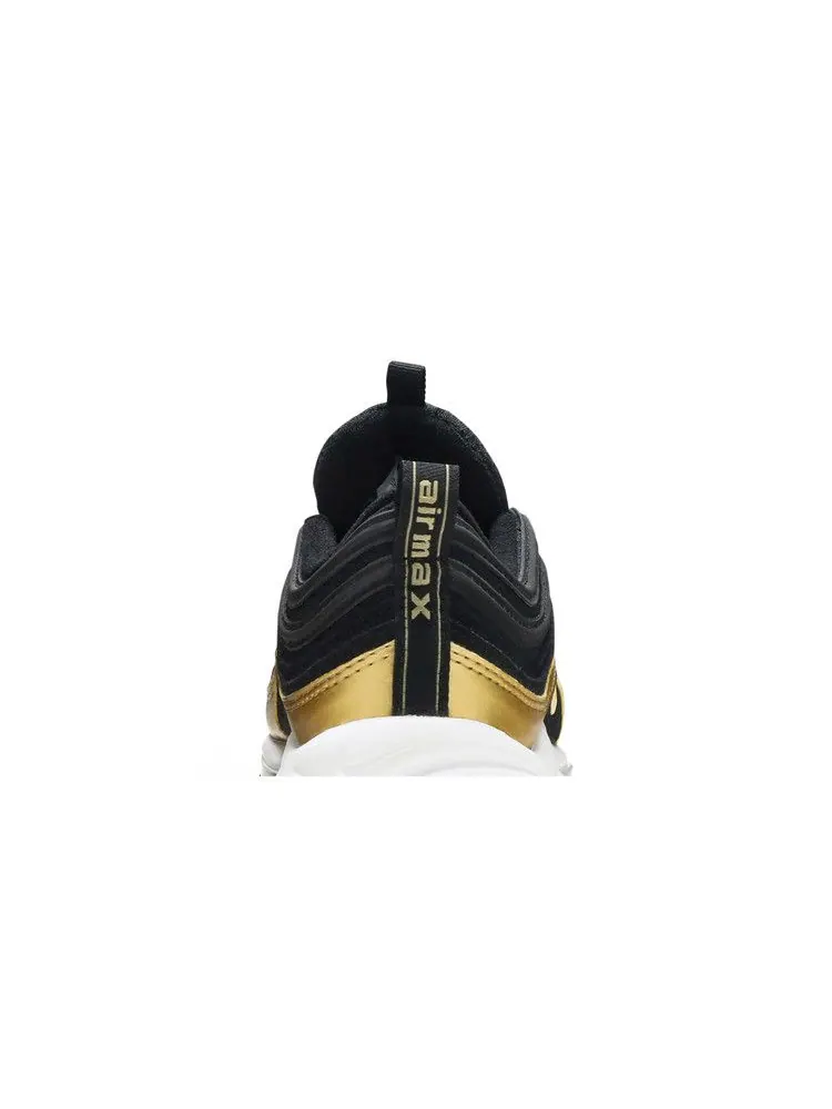 Кроссовки Nike Air Max 97 GS 'Black Metallic Gold' — изображение 8 из 9