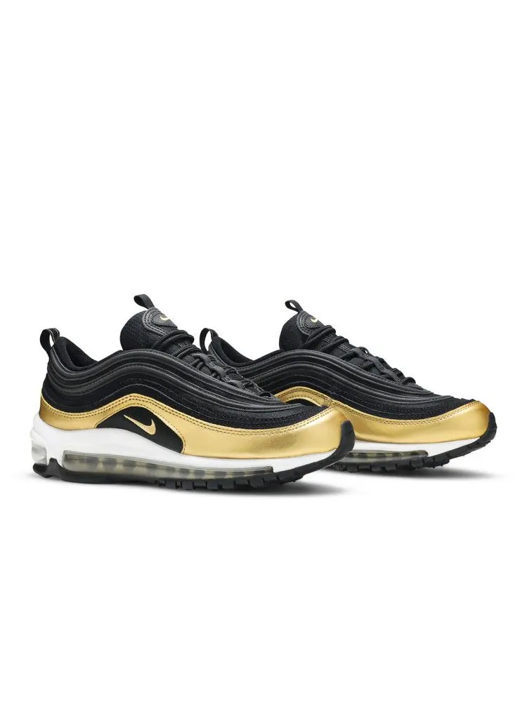 Кроссовки Nike Air Max 97 GS 'Black Metallic Gold' — изображение 9 из 9