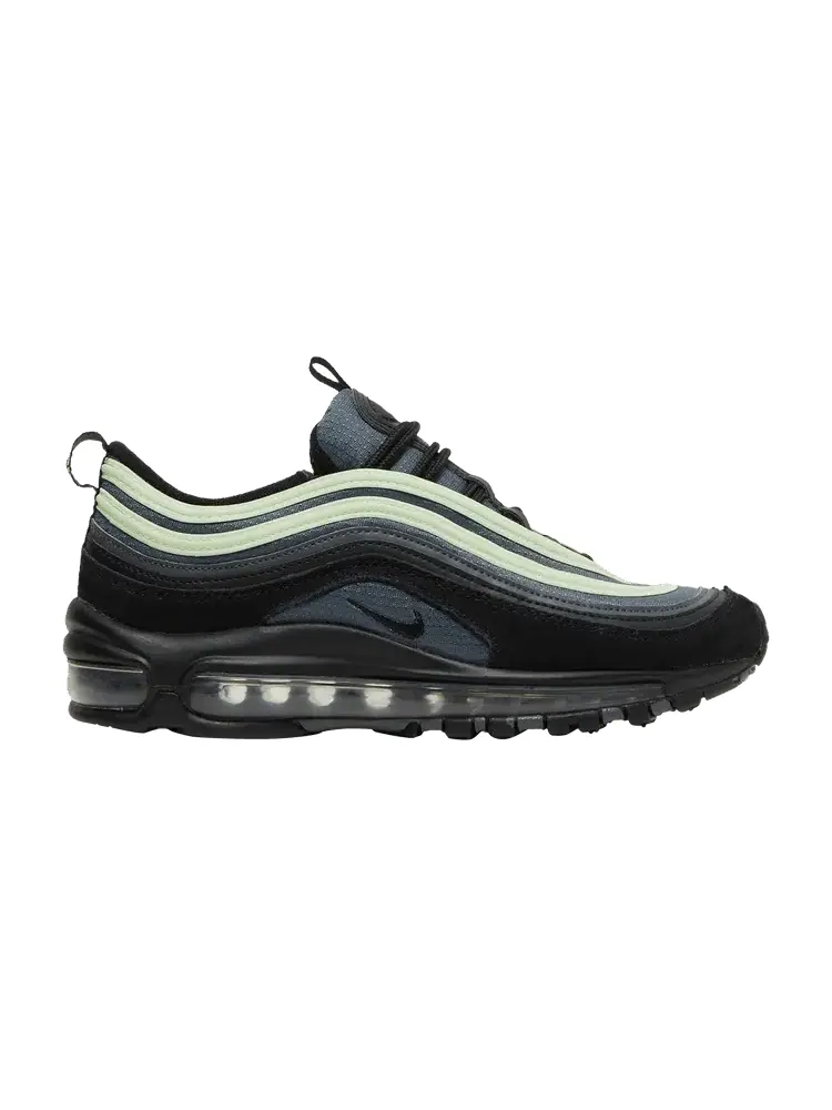 Кроссовки Nike Air Max 97 GS 'Barely Volt' — изображение 1 из 9, темный серый