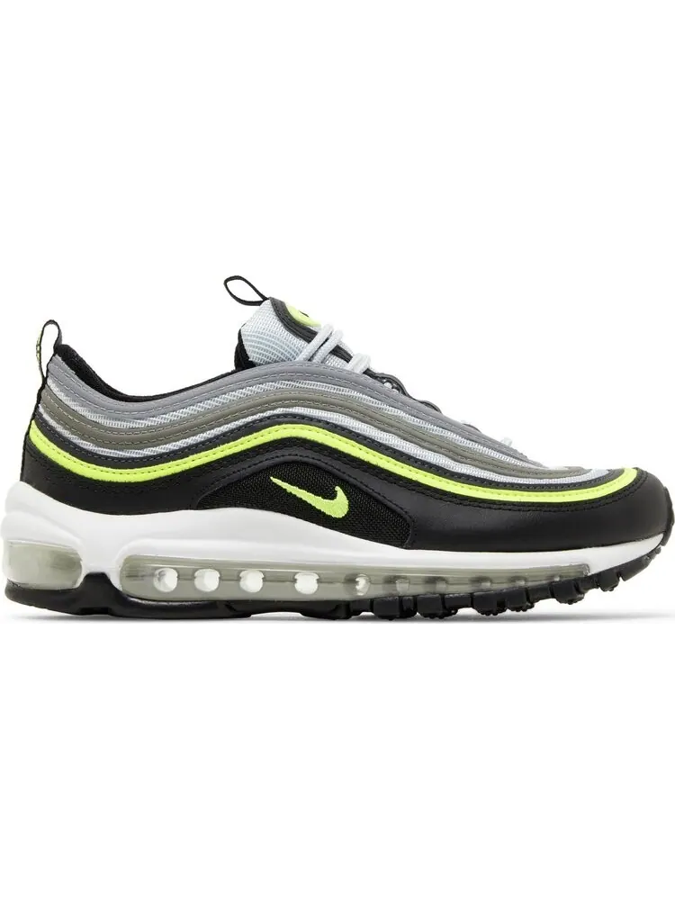 Кроссовки Air Max 97 GS 'Platinum Black Volt' — изображение 1 из 4, серый
