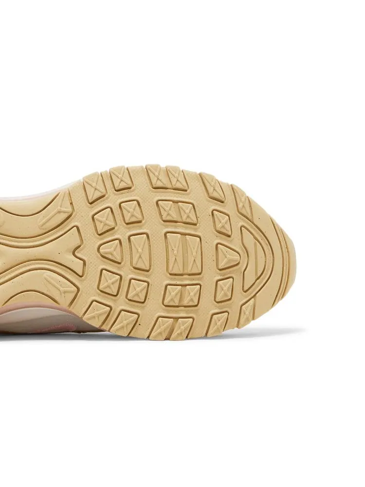 Кроссовки Nike Air Max 97 GS 'Sesame Pink Foam' — изображение 6 из 9, белый/розовый