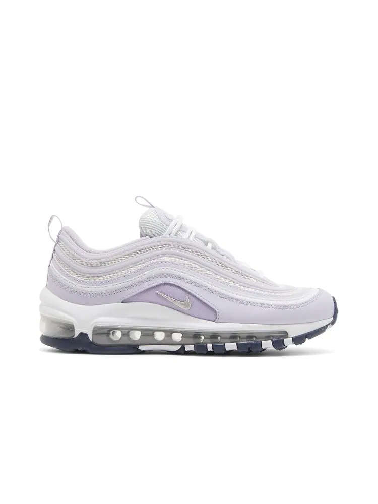 Кроссовки Air Max 97 GS 'White Violet Frost' — изображение 1 из 8, белый фиолетовый