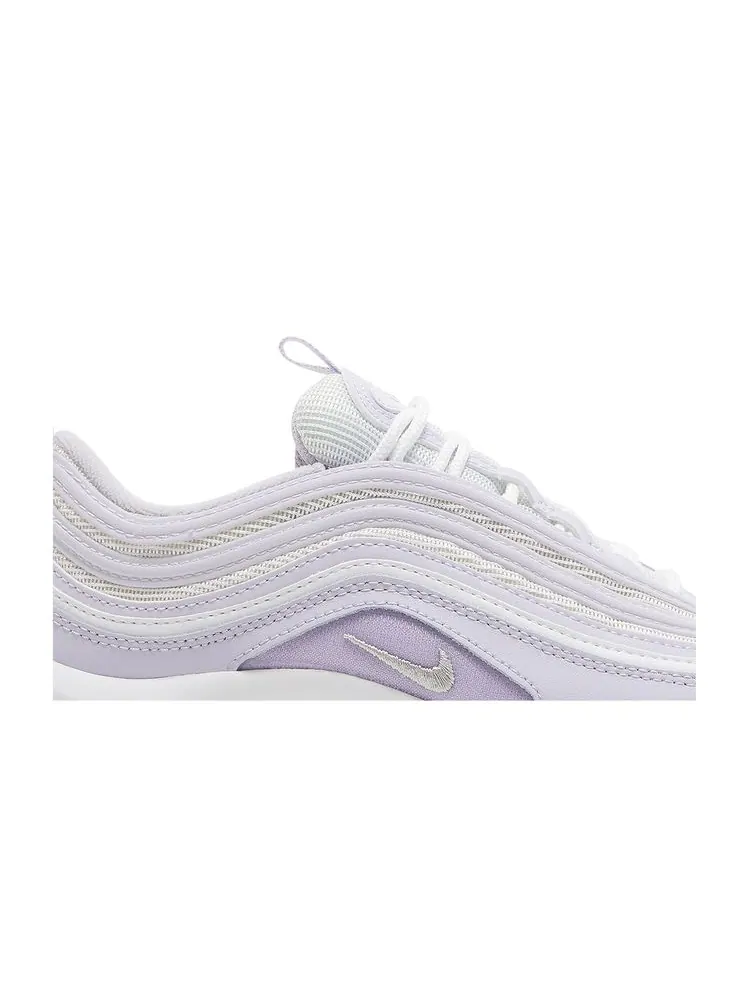 Кроссовки Air Max 97 GS 'White Violet Frost' — изображение 2 из 8, белый фиолетовый