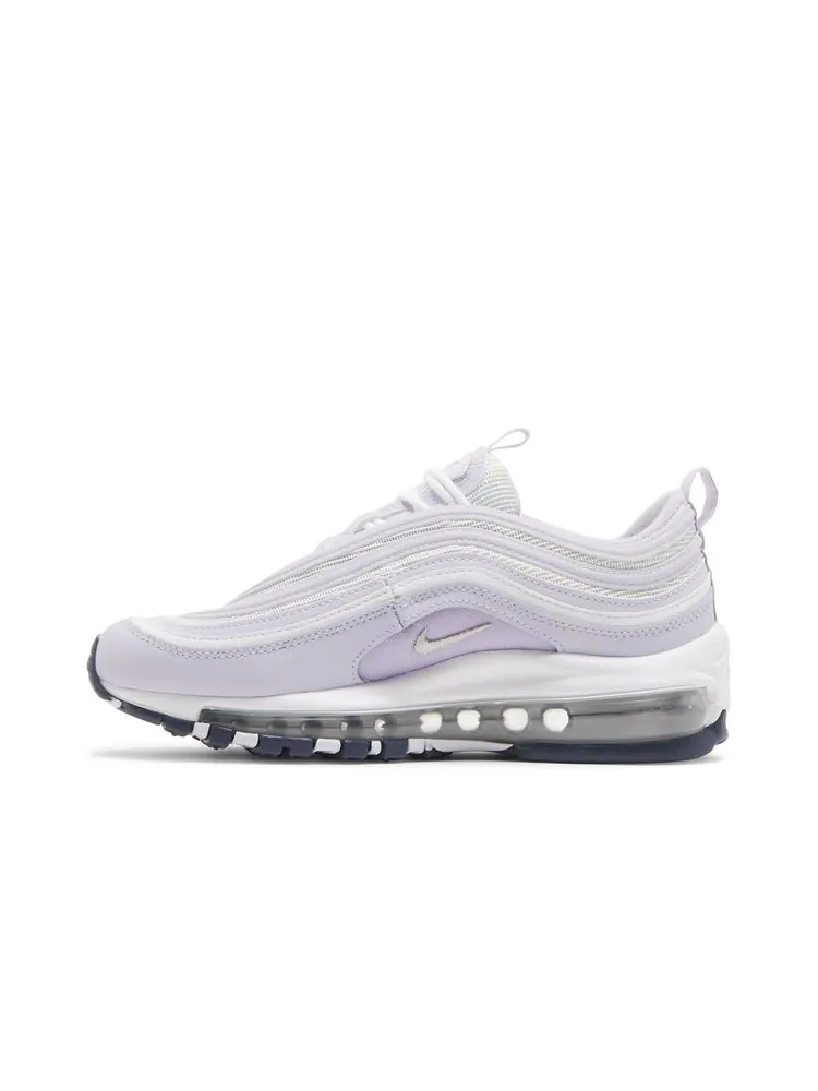 Кроссовки Air Max 97 GS 'White Violet Frost' — изображение 3 из 8, белый фиолетовый