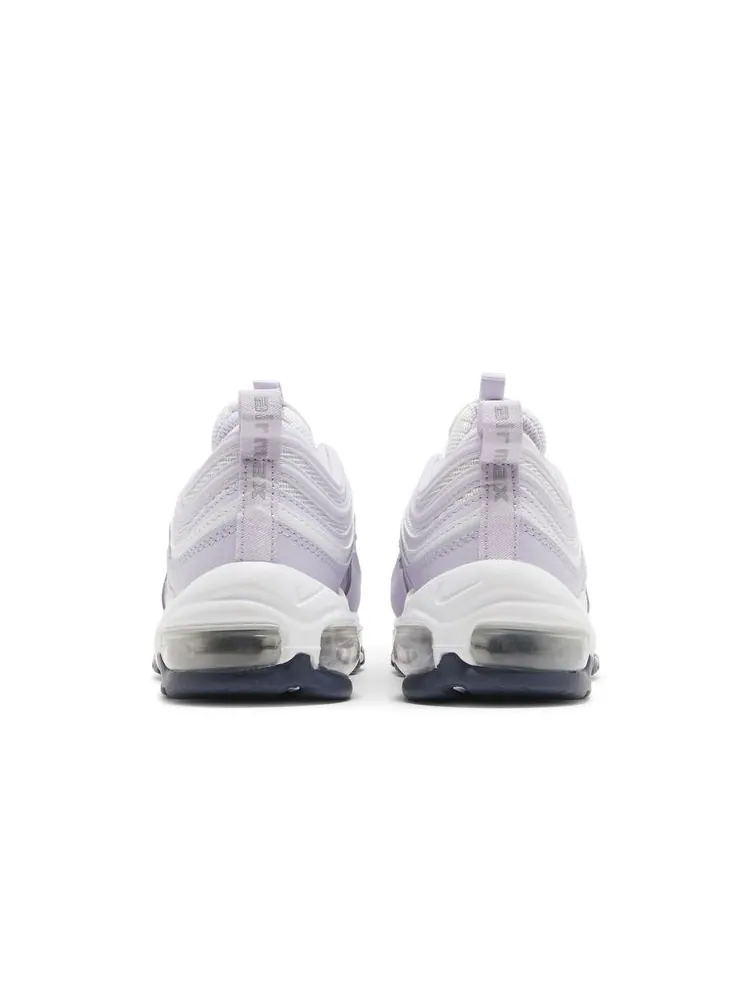 Кроссовки Air Max 97 GS 'White Violet Frost' — изображение 6 из 8, белый фиолетовый