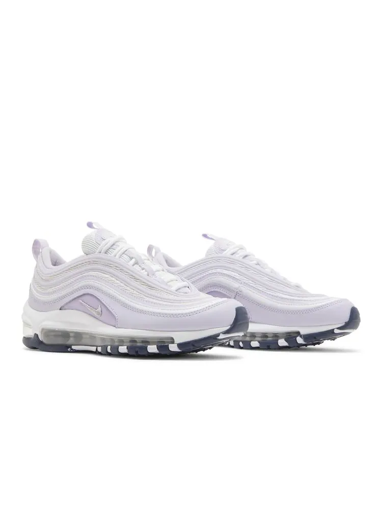 Кроссовки Air Max 97 GS 'White Violet Frost' — изображение 8 из 8, белый фиолетовый