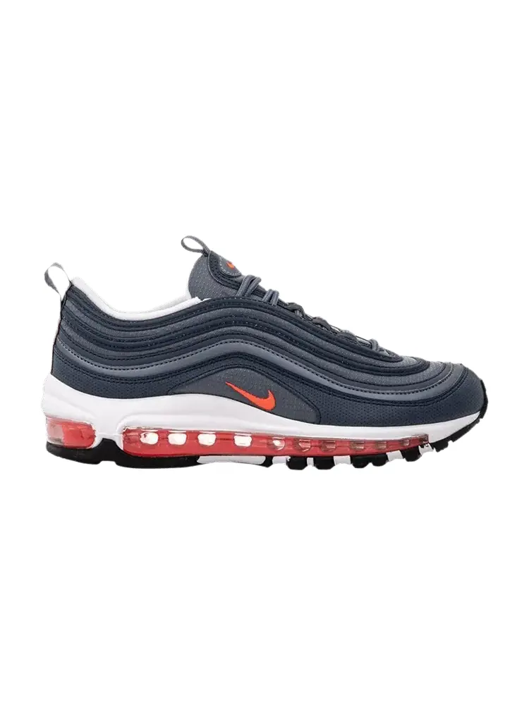 Кроссовки Nike Air Max 97 GS 'Monsoon Blue Flash Crimson' — изображение 1 из 1, синий//белый