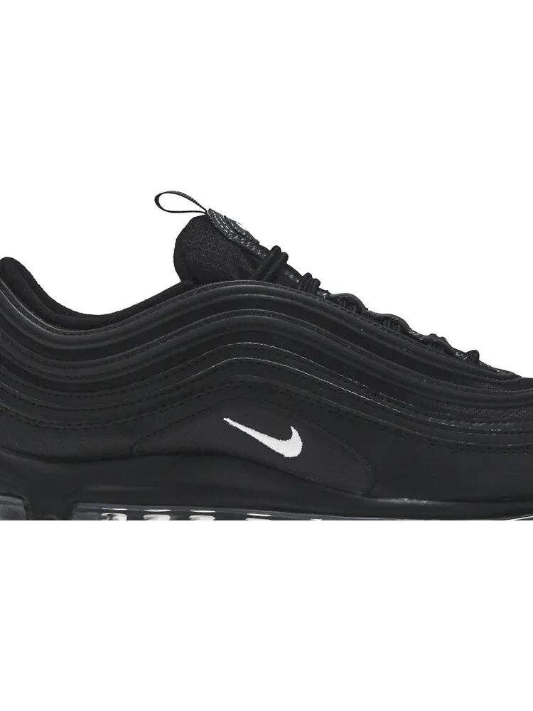 Кроссовки Nike Air Max 97 GS 'Black' — изображение 2 из 8, черный