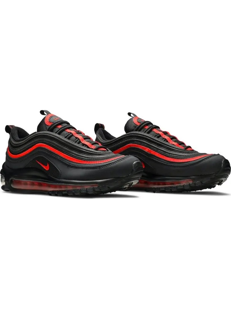Кроссовки Nike Air Max 97 GS 'Black Chile Red' — изображение 8 из 8, черный