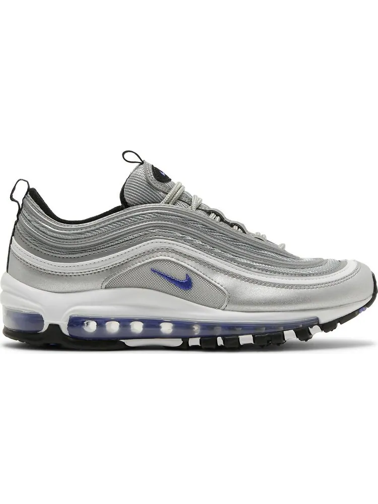 Кроссовки Nike Air Max 97 GS 'Silver Violet' — изображение 1 из 8, серебряный