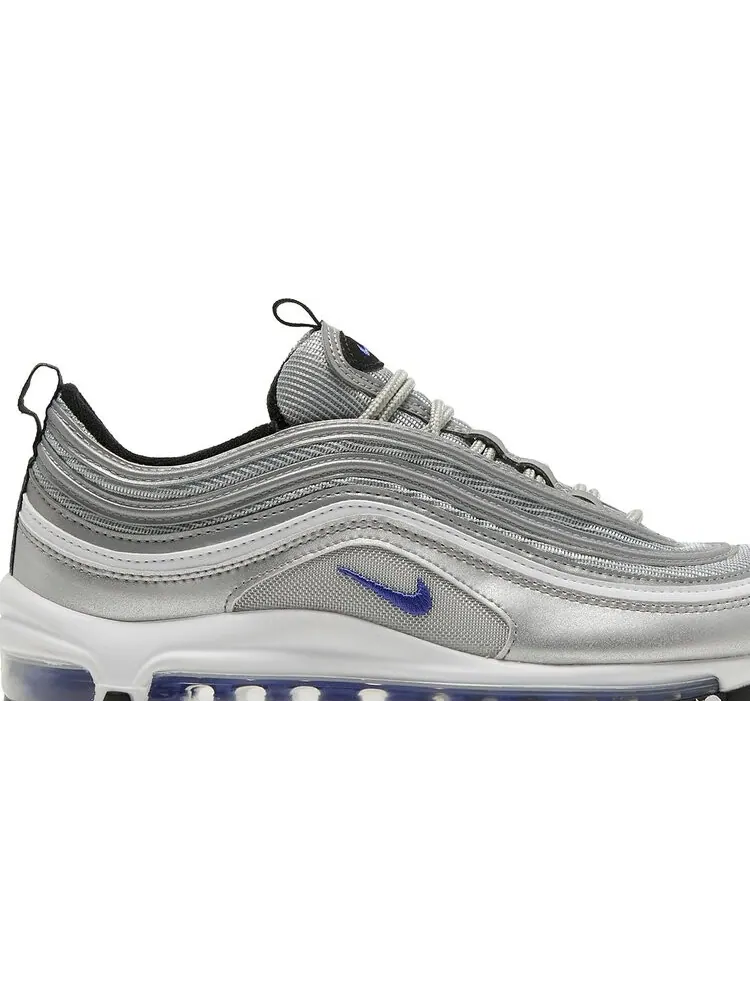 Кроссовки Nike Air Max 97 GS 'Silver Violet' — изображение 2 из 8, серебряный