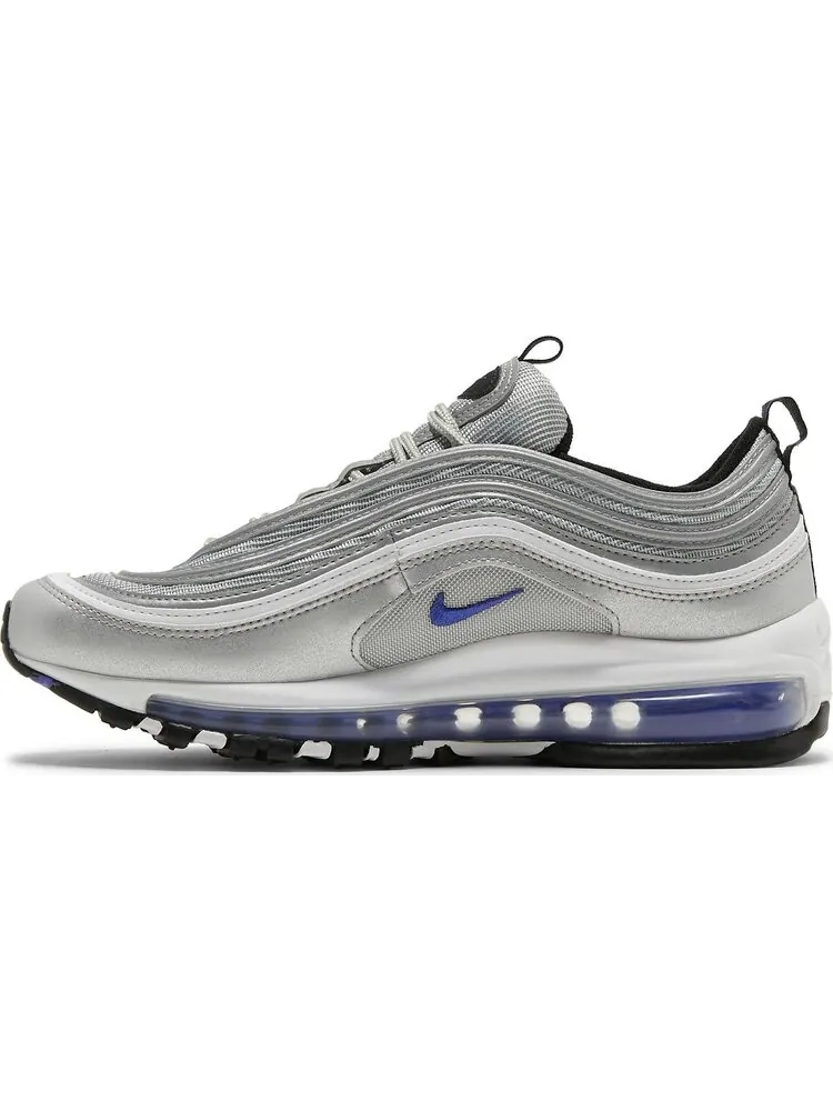 Кроссовки Nike Air Max 97 GS 'Silver Violet' — изображение 3 из 8, серебряный