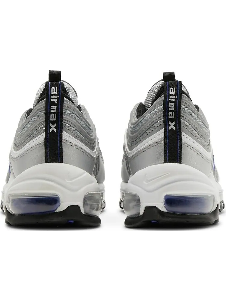 Кроссовки Nike Air Max 97 GS 'Silver Violet' — изображение 6 из 8, серебряный