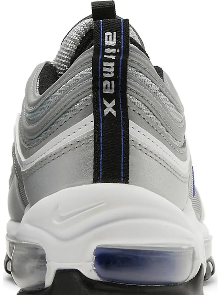 Кроссовки Nike Air Max 97 GS 'Silver Violet' — изображение 7 из 8, серебряный