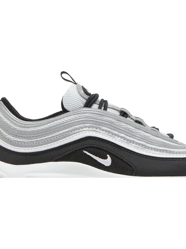 Кроссовки Nike Air Max 97 GS 'Black Reflect Silver' — изображение 2 из 8, черный