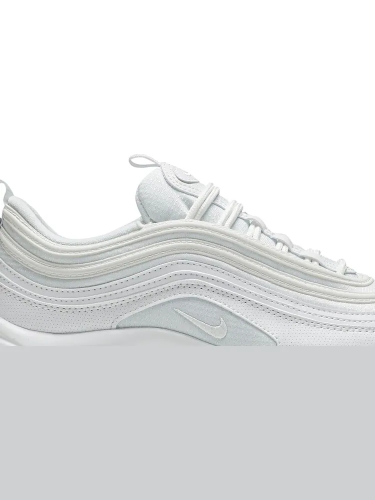 Кроссовки Nike Air Max 97 GS 'White Metallic Silver' — изображение 2 из 8, белый