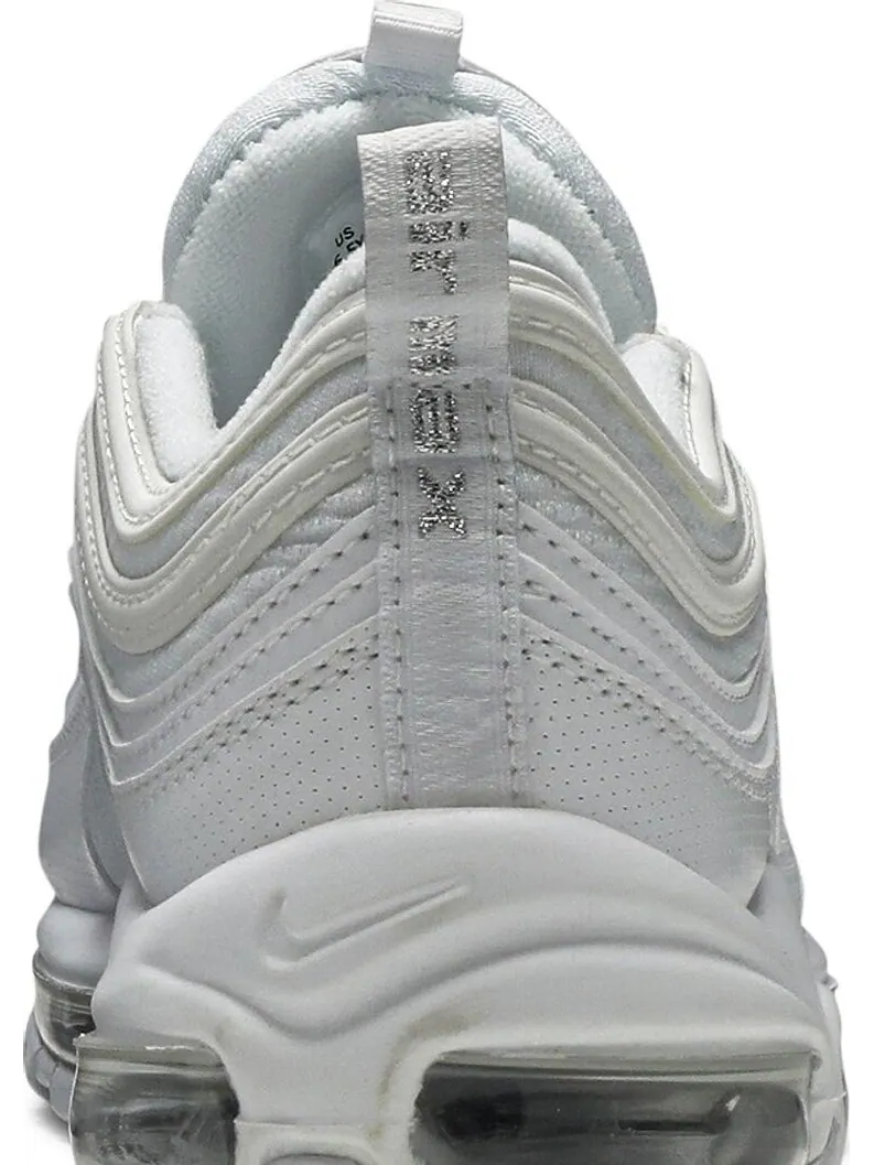 Кроссовки Nike Air Max 97 GS 'White Metallic Silver' — изображение 7 из 8, белый