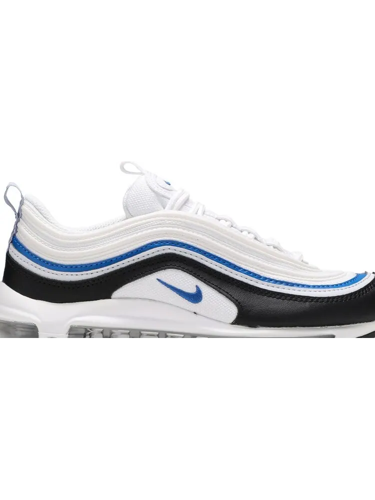 Кроссовки Nike Air Max 97 GS 'White Signal Blue' — изображение 2 из 8, белый