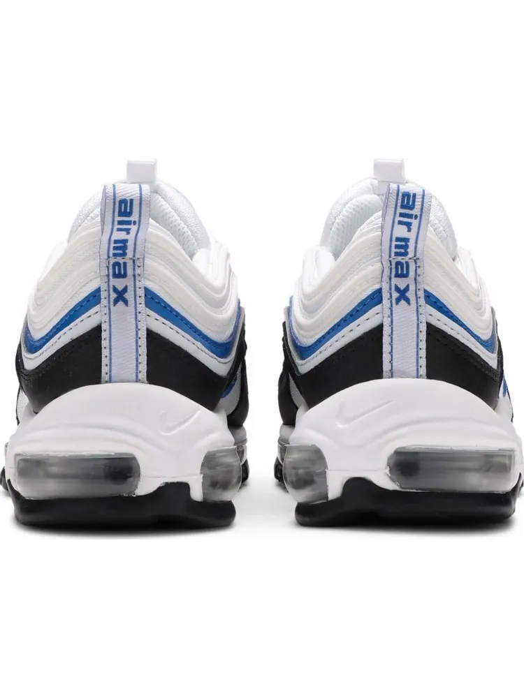 Кроссовки Nike Air Max 97 GS 'White Signal Blue' — изображение 6 из 8, белый
