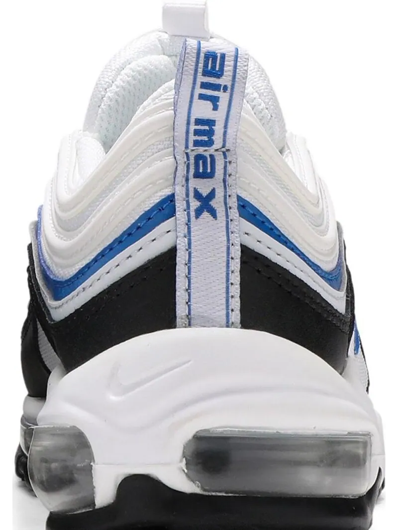 Кроссовки Nike Air Max 97 GS 'White Signal Blue' — изображение 7 из 8, белый