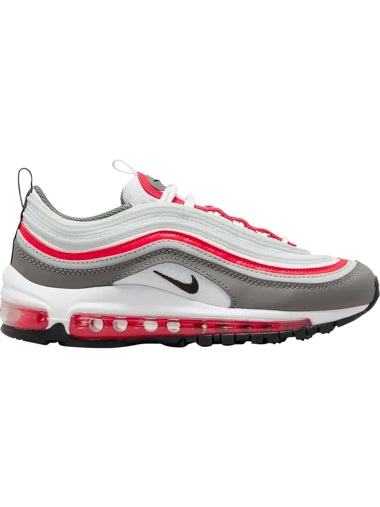 Кроссовки Nike Air Max 97 GS 'White Flat Pewter' — изображение 1 из 1, белый