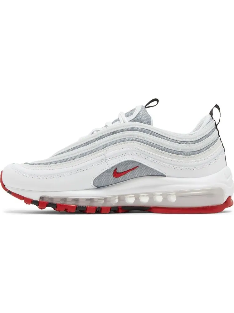 Кроссовки Nike Air Max 97 GS 'White Bullet' — изображение 3 из 8, белый