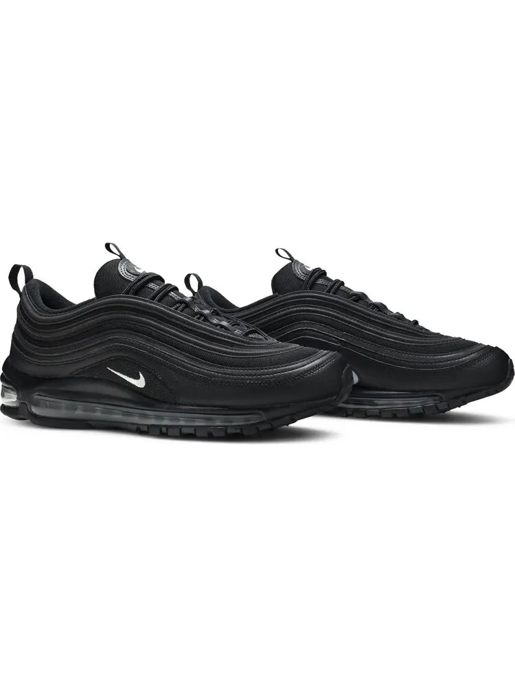 Кроссовки Nike Air Max 97 Black Terry Cloth — изображение 8 из 9, черный