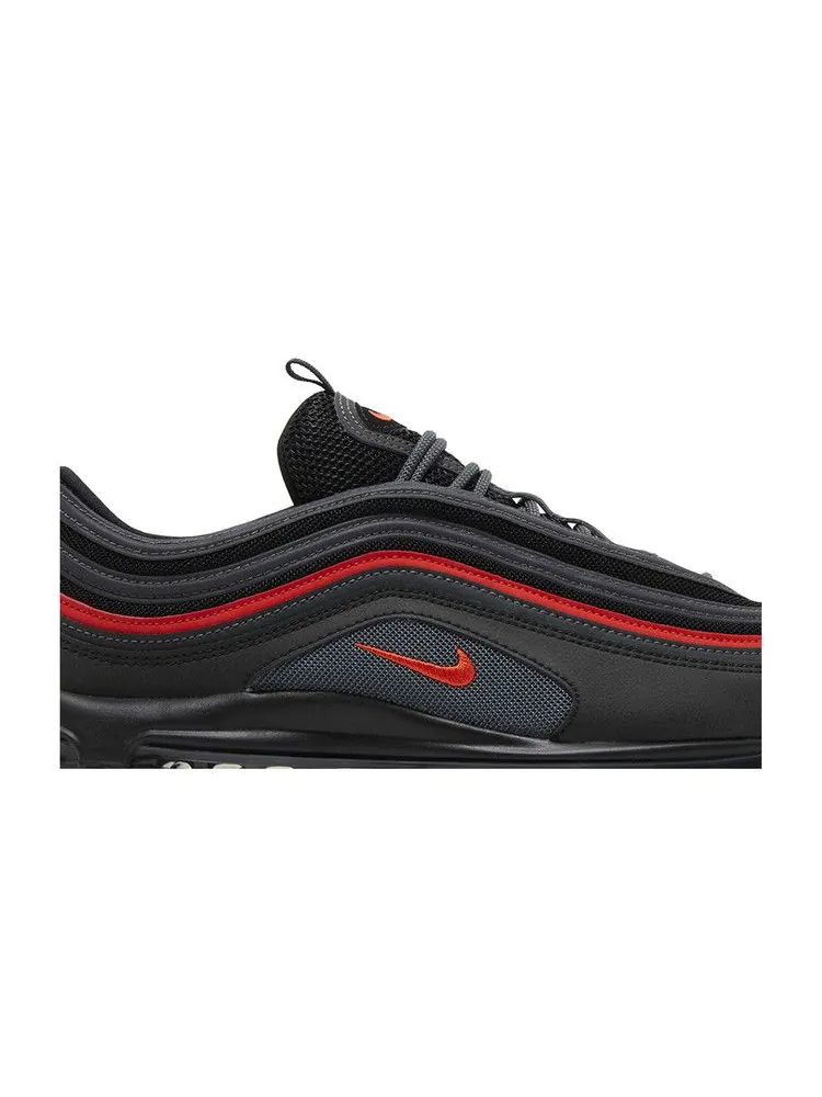 Кроссовки Nike Air Max 97 'Black Anthracite Picante' — изображение 3 из 9, черный/красный