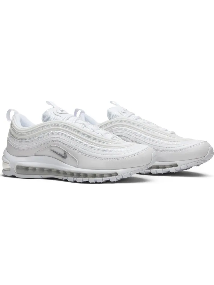 Кроссовки Nike Air Max 97 'Triple White' — изображение 8 из 8, белый